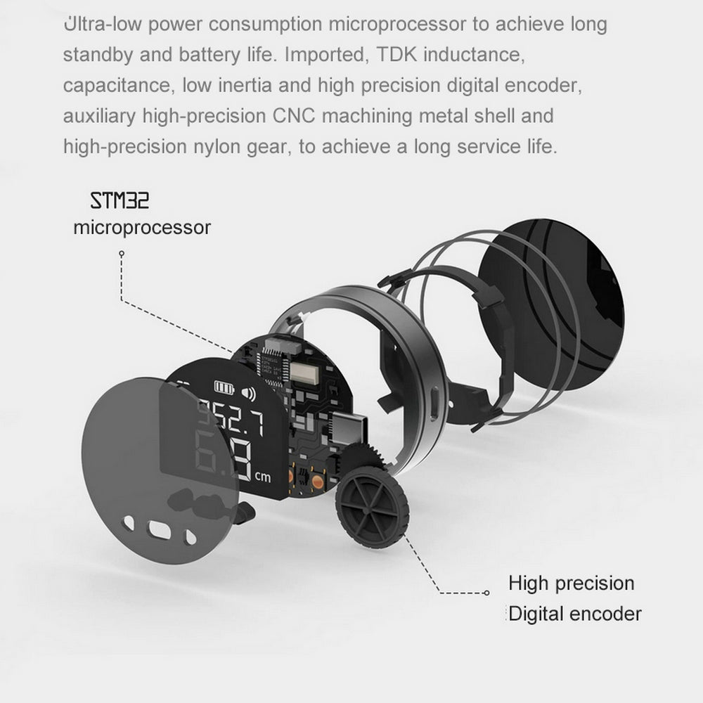 Pocket Smart Tape Measure By Gadgetics - Gadgetics